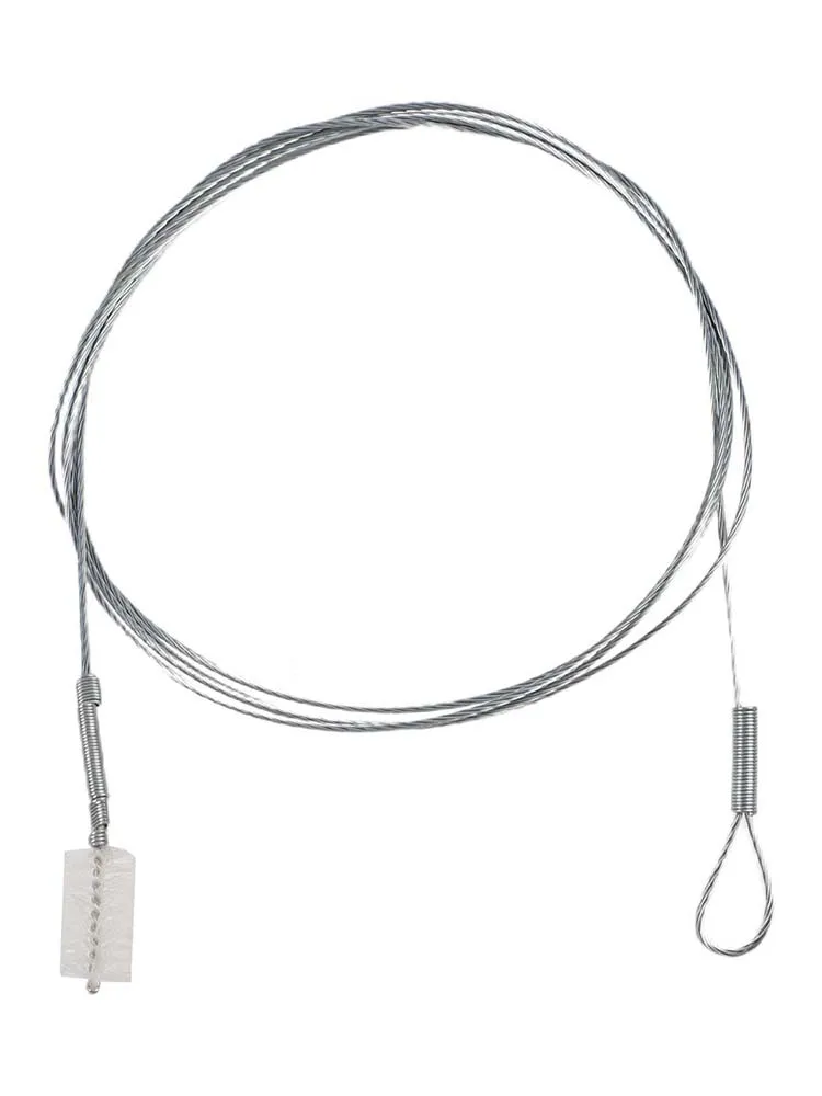 Nylon Bristles Cleaning Brush Less Than 90 Degrees Easy To Use Flexible Nylon+stainless Steel Sturdy Wire-body