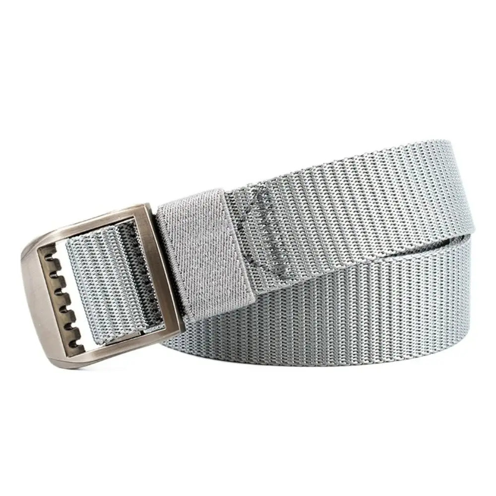 

Trendy Nylon Weaving Belt Canvas Pin Buckle Men Belt Korean Style Belt Accessories Canvas Waist Belt Female