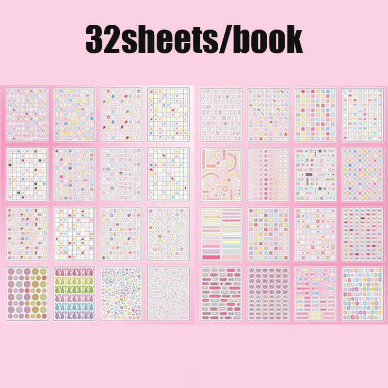 Mr Paper, kawaii Mini Deco Sticker Boek scrapbooking stickers stickers esthetische goedkope briefpapier levert journaling briefpapier - afbeelding 1