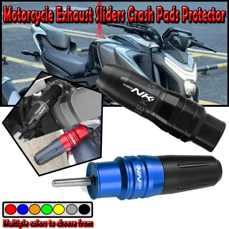 

For 450NK 450 NK 450nk nk450 2023 2024 2025 2026 Motorbike Exhaust Frame Sliders Crash Pads Falling Protector Accessories