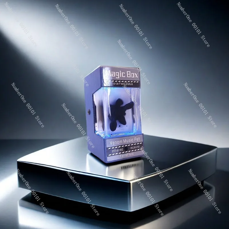Magnetic fluid music visual pickup rhythm light venom table night light ornament creative gift birthday gift