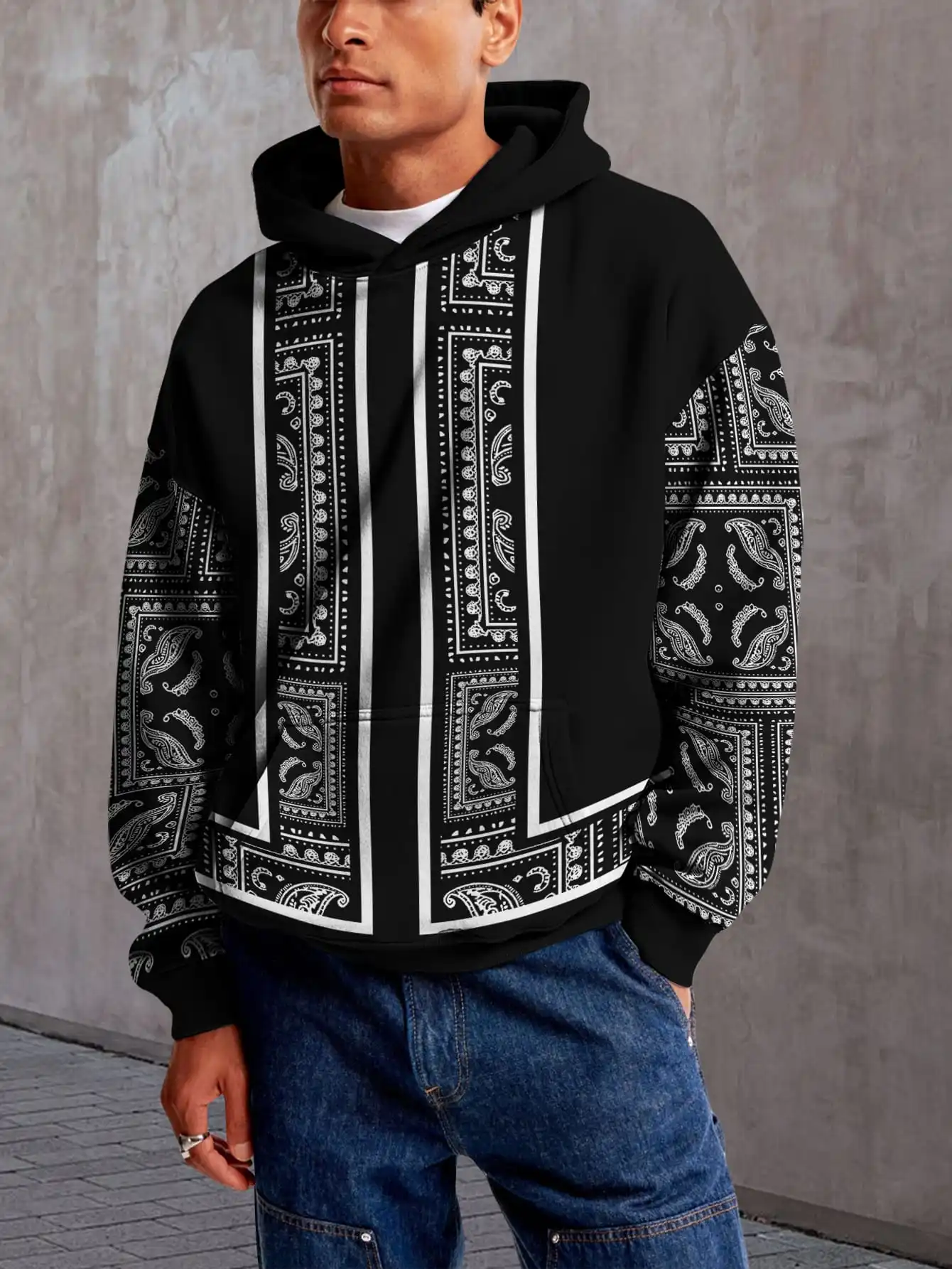 

Толстовка из ткани с 3D принтом и пламенным узором, мужской повседневный цветной уличный свитер с длинными рукавами, осень 2021, новая модная толстовка с капюшоном