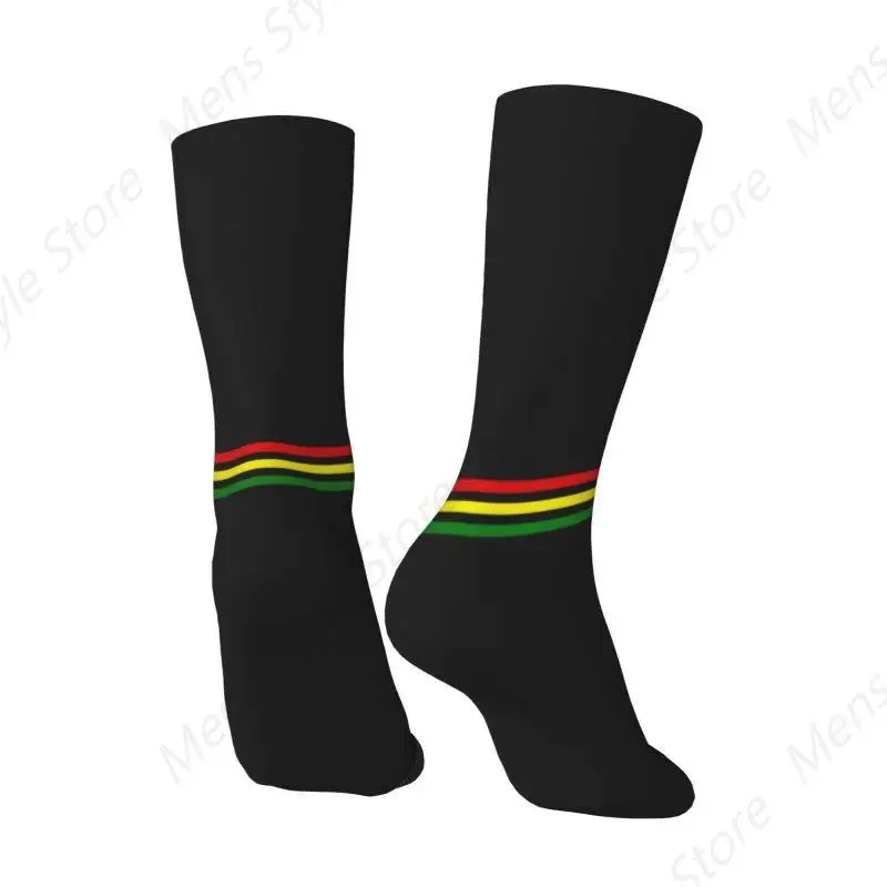 Bolivia Flag Dress Socks Mens Womens Warm Funny Novelty Crew Socks