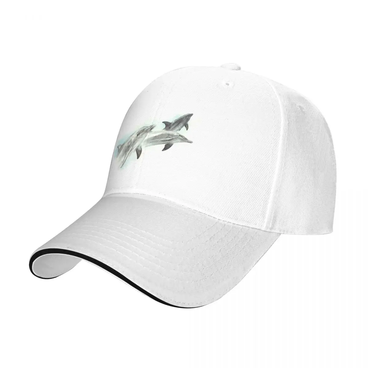 Bottlenose Dolphin Group Baseball Cap fashionable birthday Golf Men Luxury Brand Women's