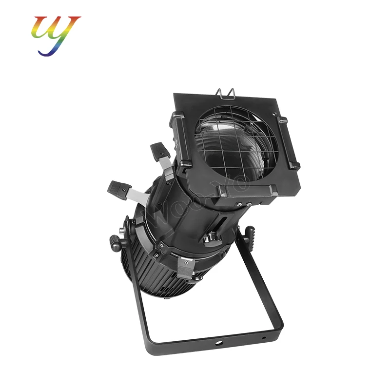 

200W RGBW Warm/Cold White DMX Profile Projector Spot Light Aluminum Profession Party Lights For TV Studio Theater