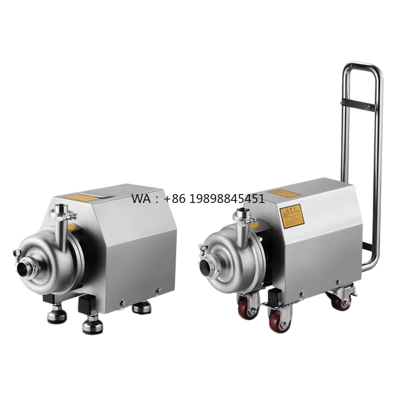 Explosion-Proof Water Wine Beverage Milk Soy Milk Pipeline Circulation Acid 550W Centrifugal Pump 316 Stainless Steel