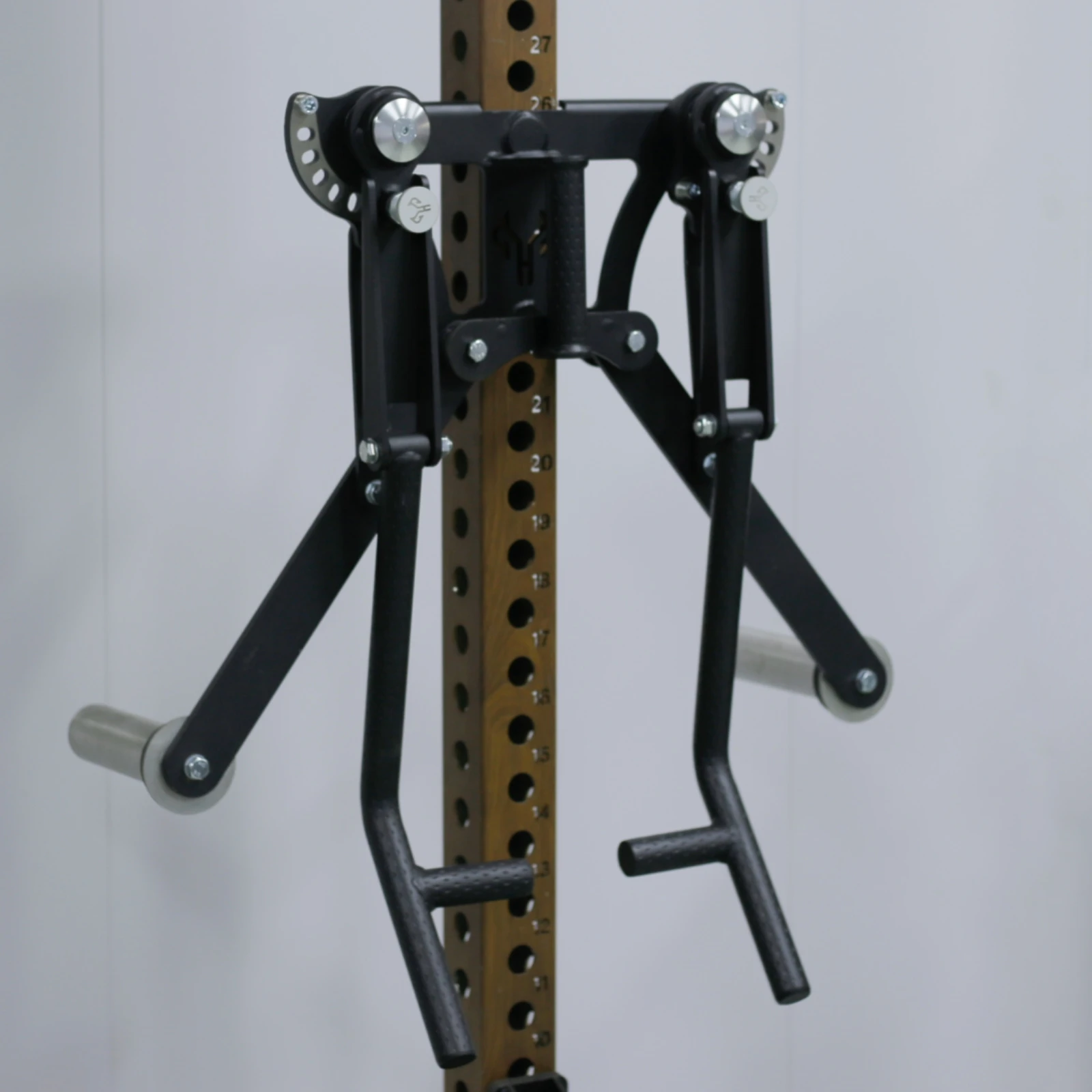 Rack-Mounted Lateral Raise Attachment Plate-Loaded Lateral Raise Attachment Fitness Equipment Heavy-Duty Powder-Coated
