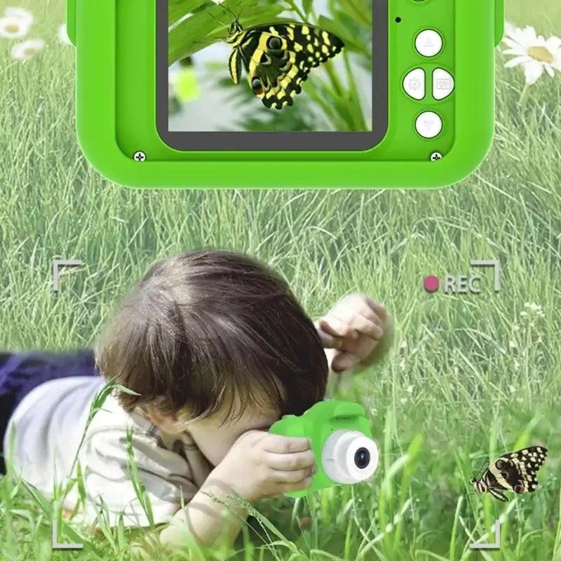 Caméra Miniature d'imagerie pour enfants, batterie Rechargeable, jouet électrique pour jeu créatif, à domicile, 15UB