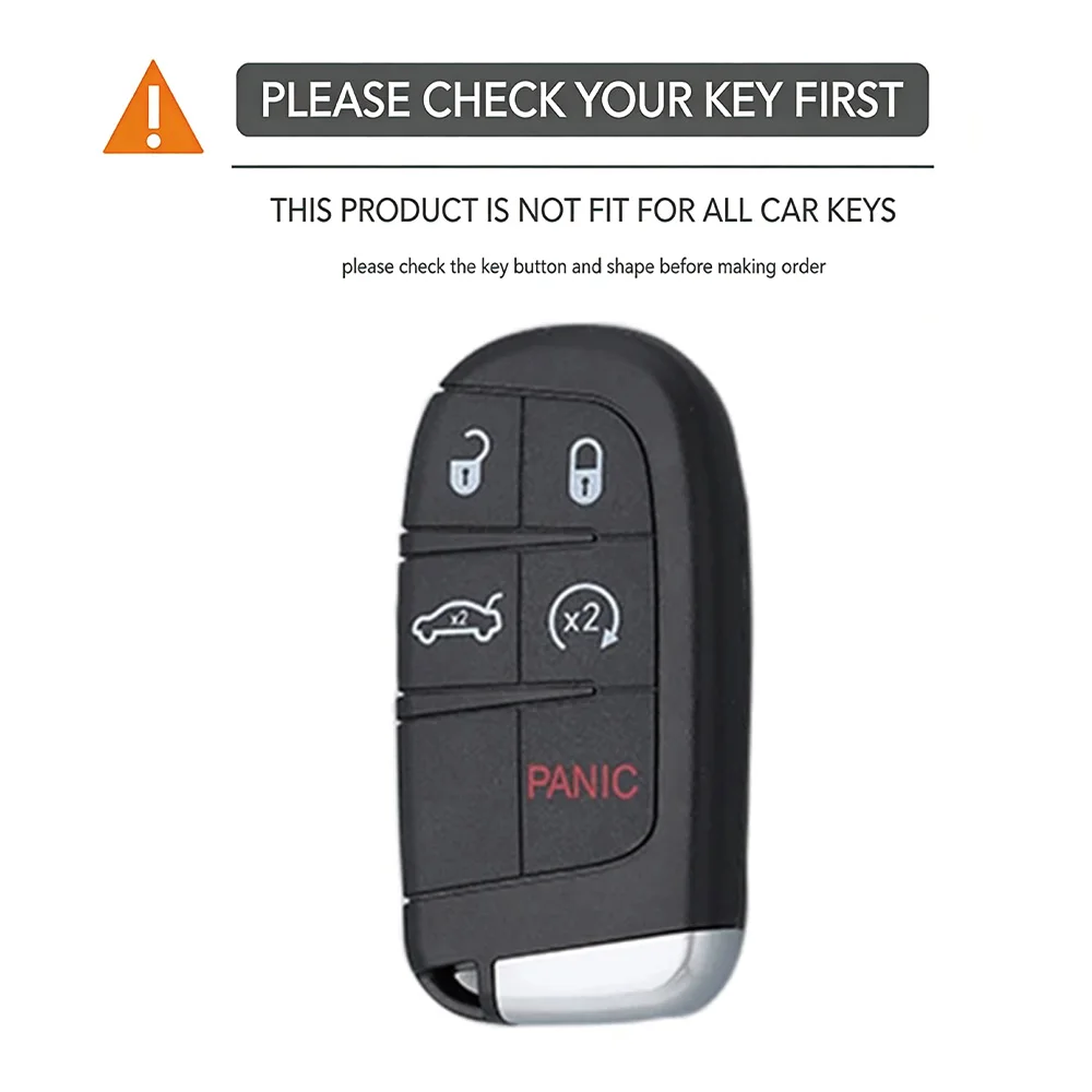 Silicone Car Key Cover Case For Jeep Renegade Compass Grand Cherokee for Chrysler 300C Wrangler Dodge Car Accessaries