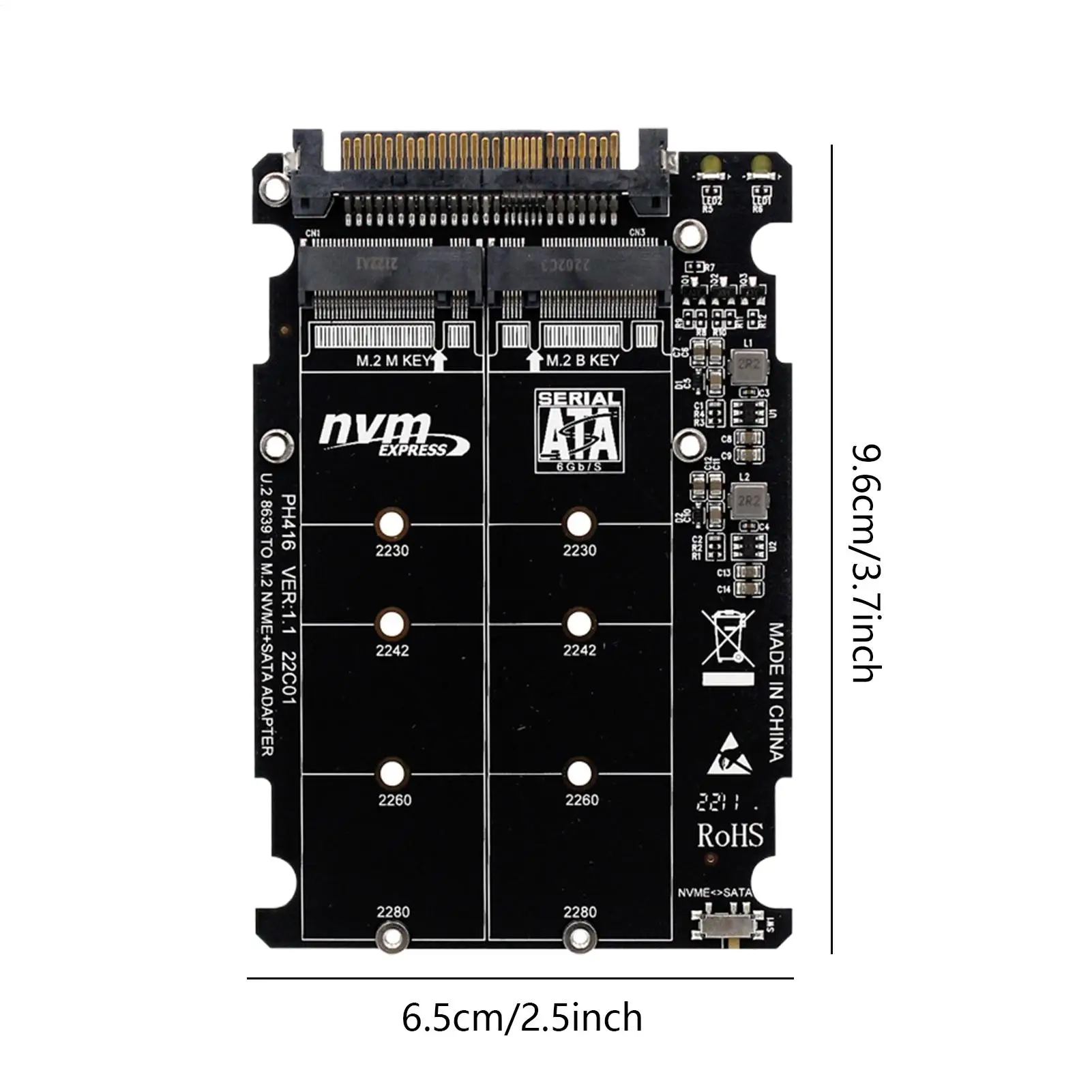내부 하드 드라이브 U.2 M.2 컴퓨터 하드 드라이브 16GT/s 전송 서버 PC 카드 스토리지 데이터용 노트북 데스크탑 호환