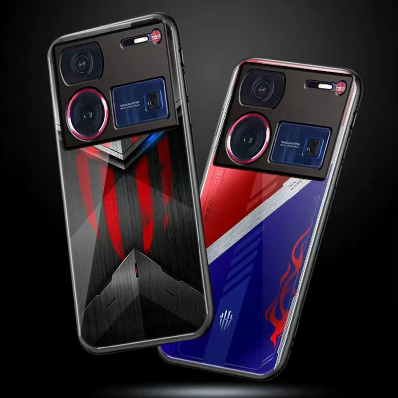 For Nubia Z60 Ultra Case Full Protected Glass Phone Case For Nubia Z60Ultra Glass ShockProof Cover For Nubia Z 60 Ultra 5G Coque