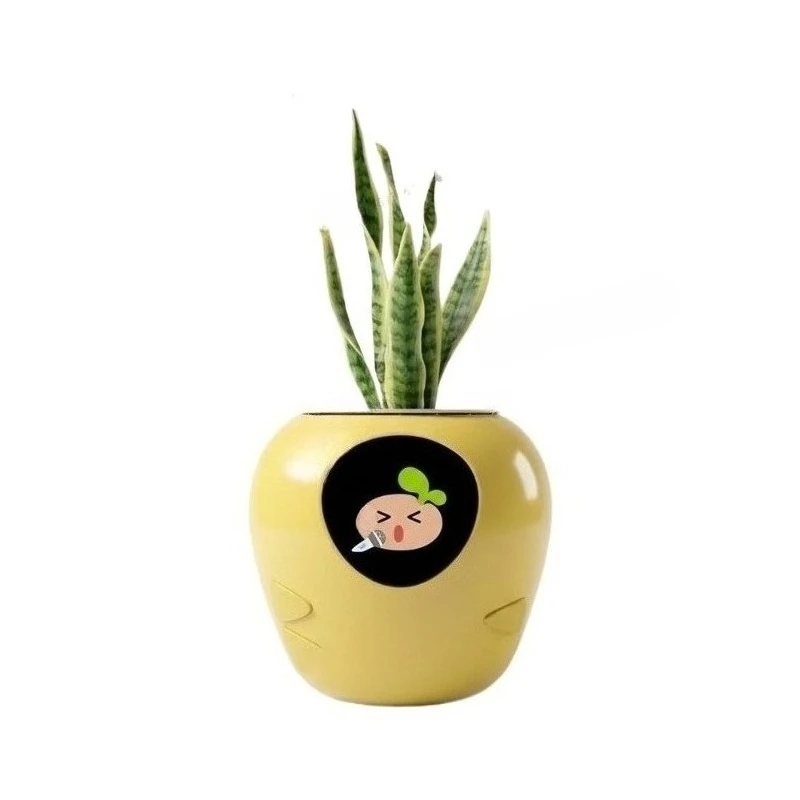 For smart flower pot emotional healingautomatic watering office stress relief cute pet companionship
