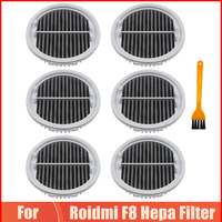 Replacement For Xiaomi Roidmi Wireless F8 F8E Handheld Vacuum Cleaner Washable Filters Hepa Filters Tool Brush Parts Accessories