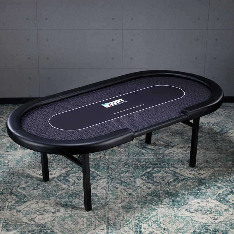 

Oval Texas Poker Table Folding Professional Club Event Table