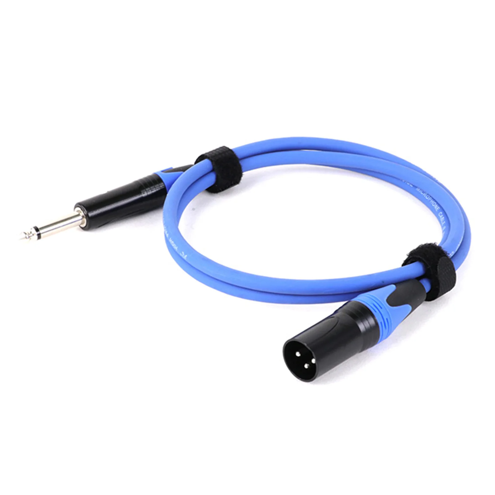 3Pin XLR to 6.5/6.35mm TS Mono Jack AUX Audio Cable Microphone XLR Male Balanced Analog Audio Cord for Speaker Amplifier Mixer