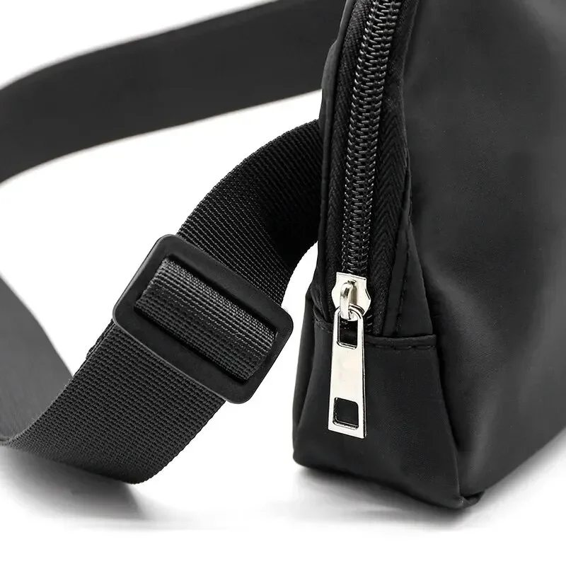 Fashion Casual Men Women Waist Bag Waterproof Portable Pack Zipper Chest Bag Outdoor Sports Crossbody Bag Travel Belt