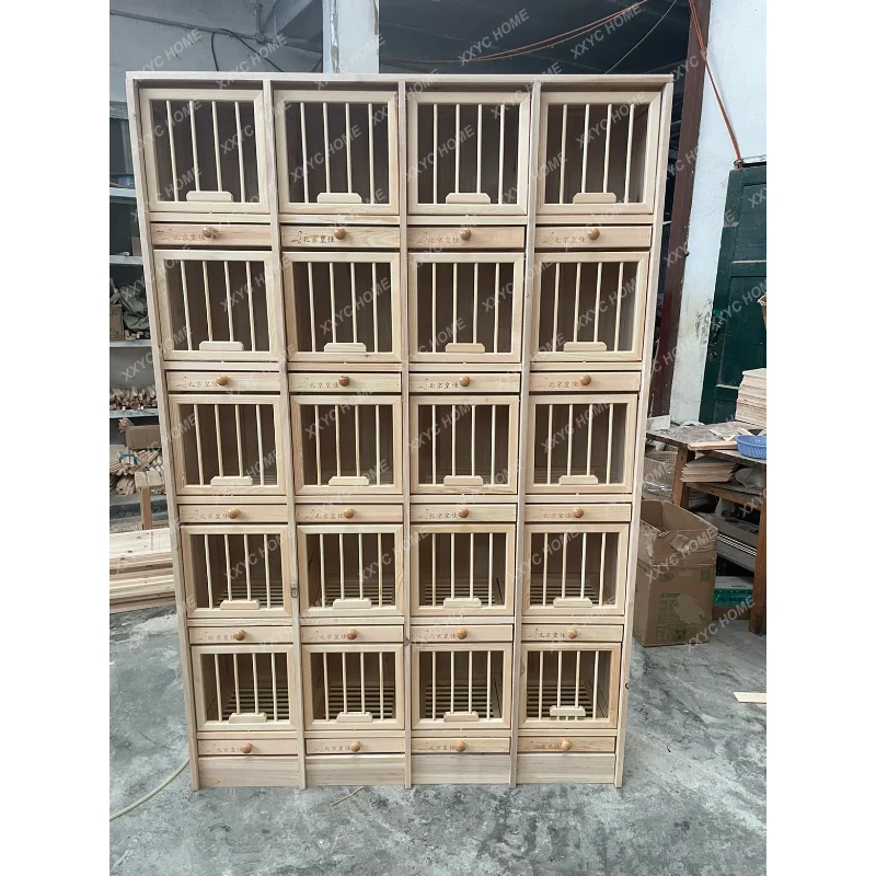 Box Matching Cages Shutter Door Partition Doors and Windows Tebi Nest Box Trough Ground Screen jaula para perros grandes