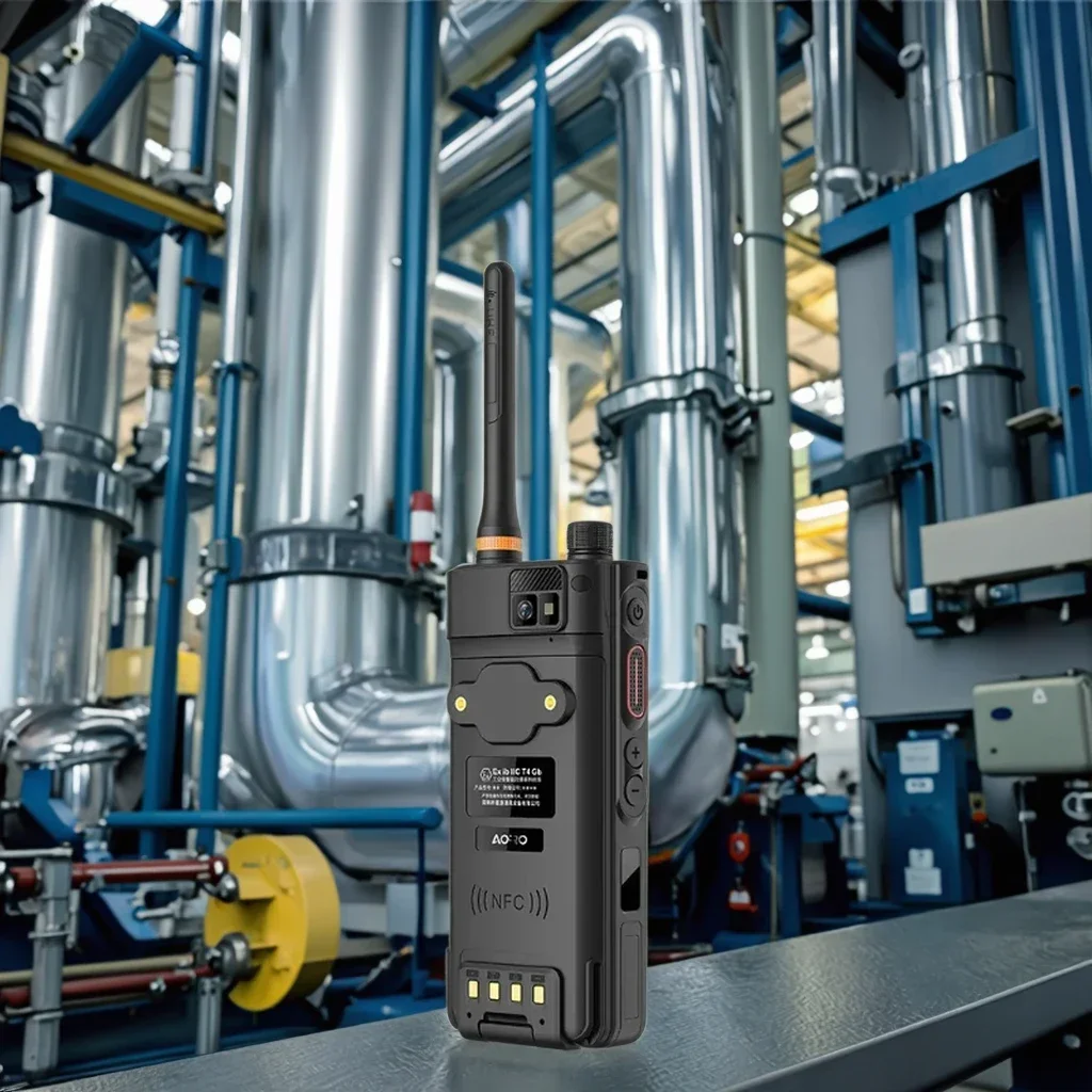 

AORO M6 IP68 DMR UHF Radio ATEX IECEX Explosion Proof Rugged Smart Phone DMR 4G LTE Radio Digital Two-Way Walkie Talkie