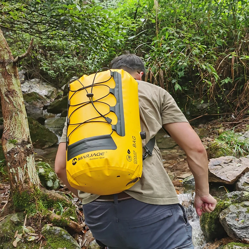 20L Waterproof Bag PVC River Trekking Backpack Heat Preservation Outdoor Beach Equipment Rafting Sports Drybag Hermetic Bag