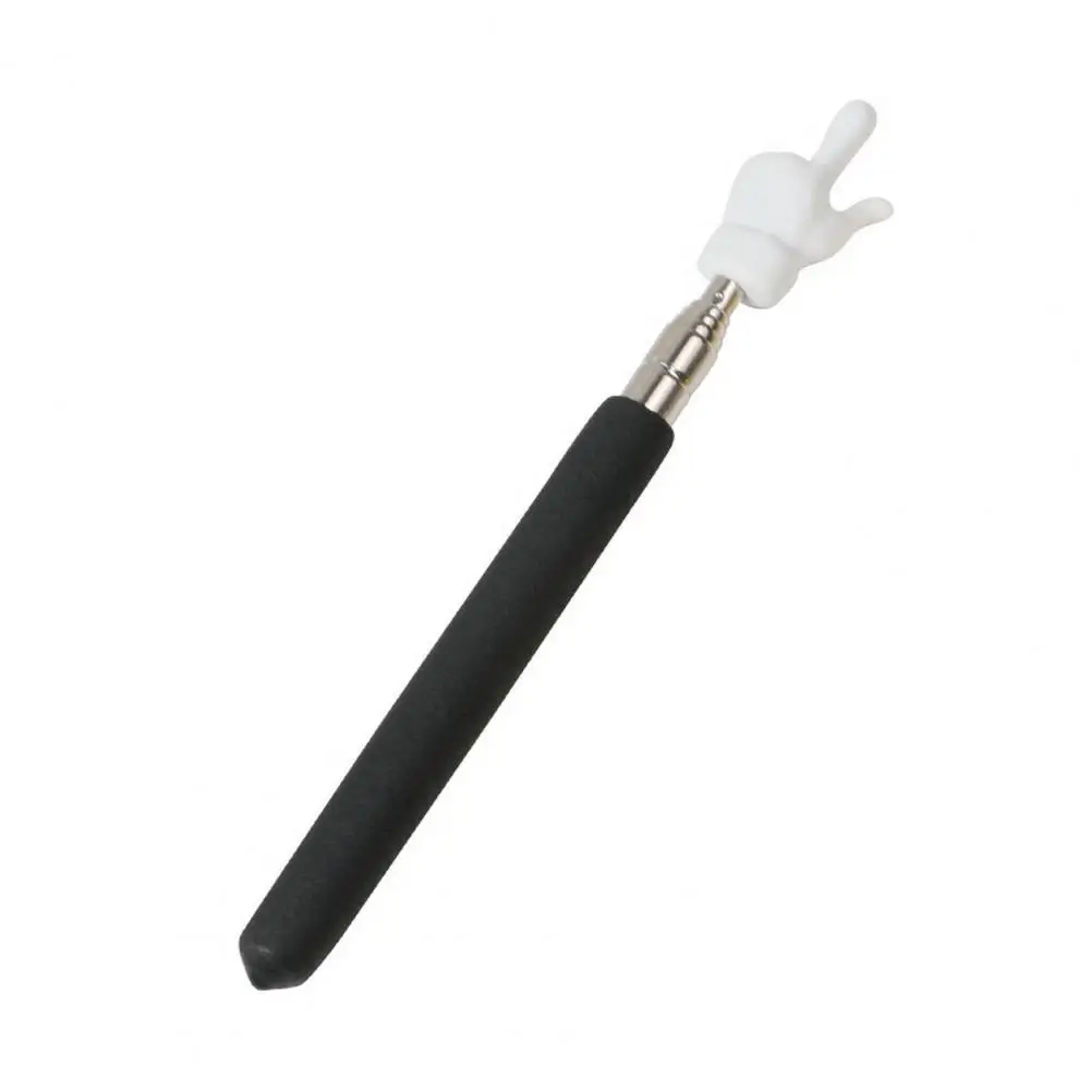 Retractable Long Teacher Pointer Colored Handle Finger Telescopic Rod Guiding Whiteboard Pointer Office School Supplies