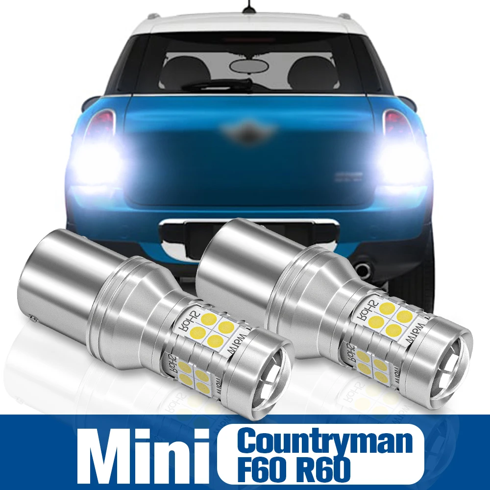 

2x LED Reverse Light Back up Lamp Accessories Canbus For Mini Cooper Countryman F60 R60 2010 2011 2012 2013 2014 2015 2016 2017