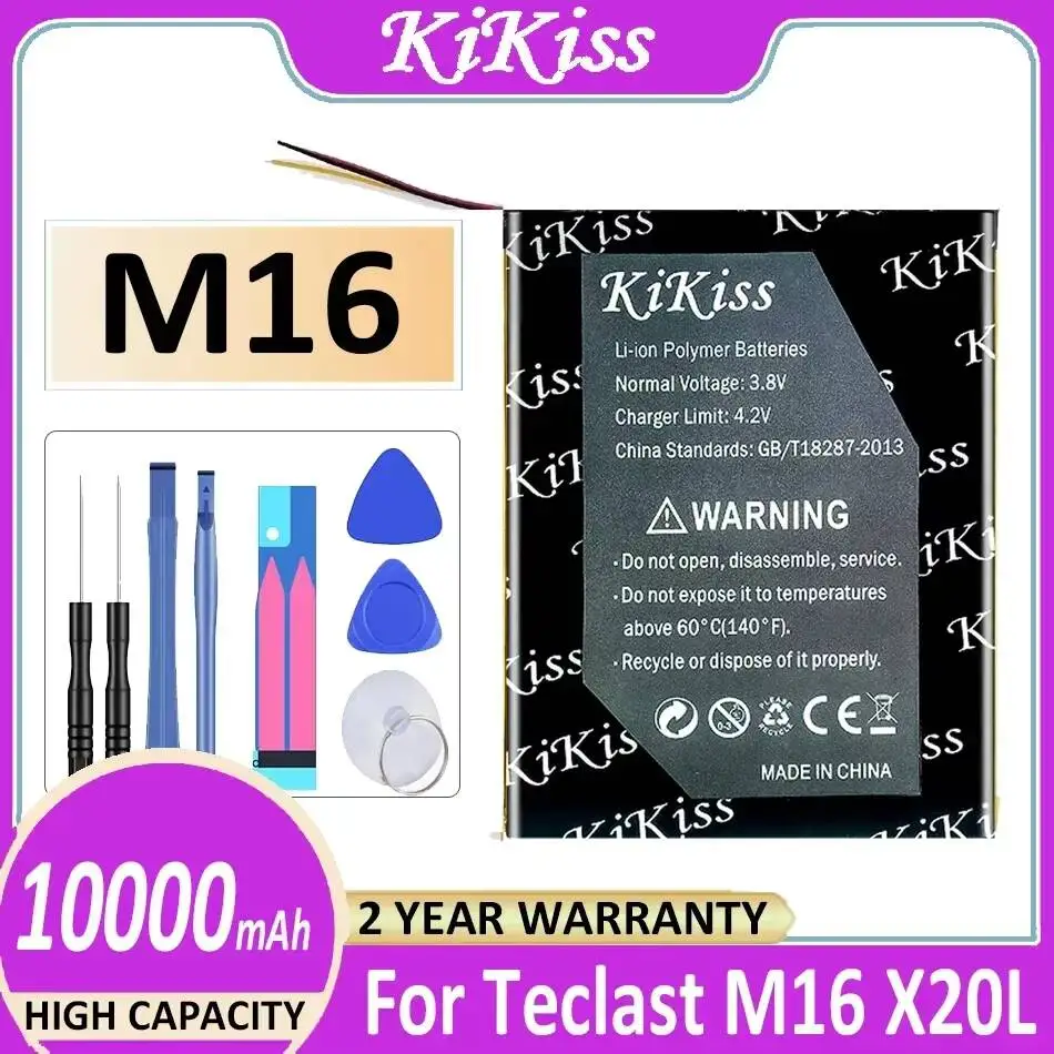 

Premium Replacement 10000mAh Laptop Battery For Teclast M16 11.6 Inch 2-Wire