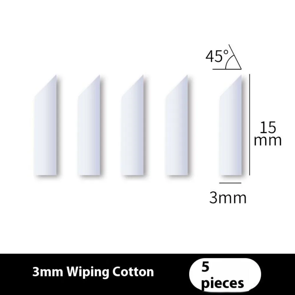 Metal Handle Modeling Cleaning Tool Replaceable Cotton Tips Double Ended Panel Line Cleaning Stick Color Coded Handle