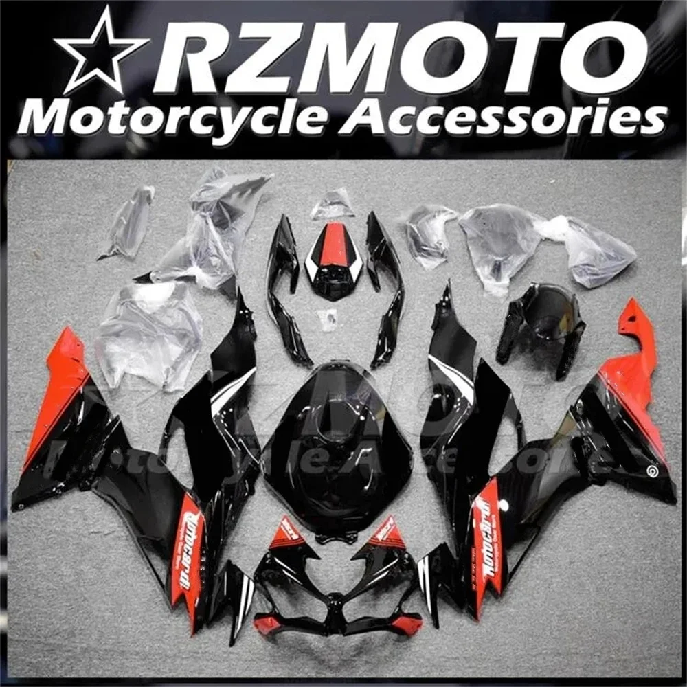 

Комплект обтекателей из АБС-пластика, 4 подарка, подходит для Kawasaki ZX-6R ZX6R 2019 2020 2021 2022 2023 19 20 21 22 23, кузов красный + бак