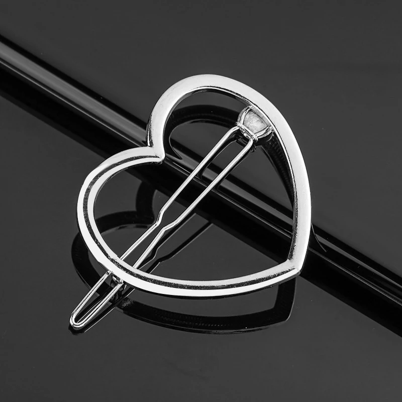 Neue Mode Metall Liebe Herz Haar Clip Elegante Perle Runde Haarspange für Frauen Mädchen Süße Haarnadeln Barrettes Haar Zubehör – Detail 33