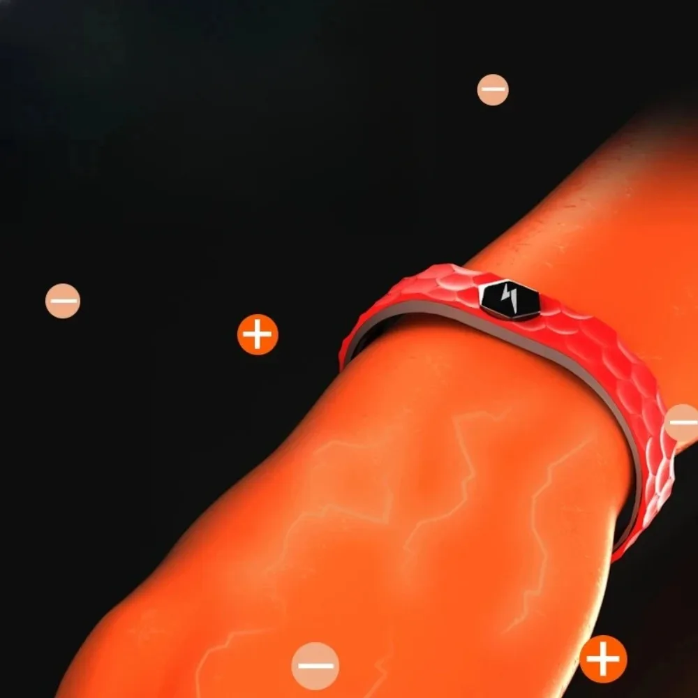 Wireless Static Silicone Wristband Eliminates Human Static Electricity Men's and Women's Bracelets