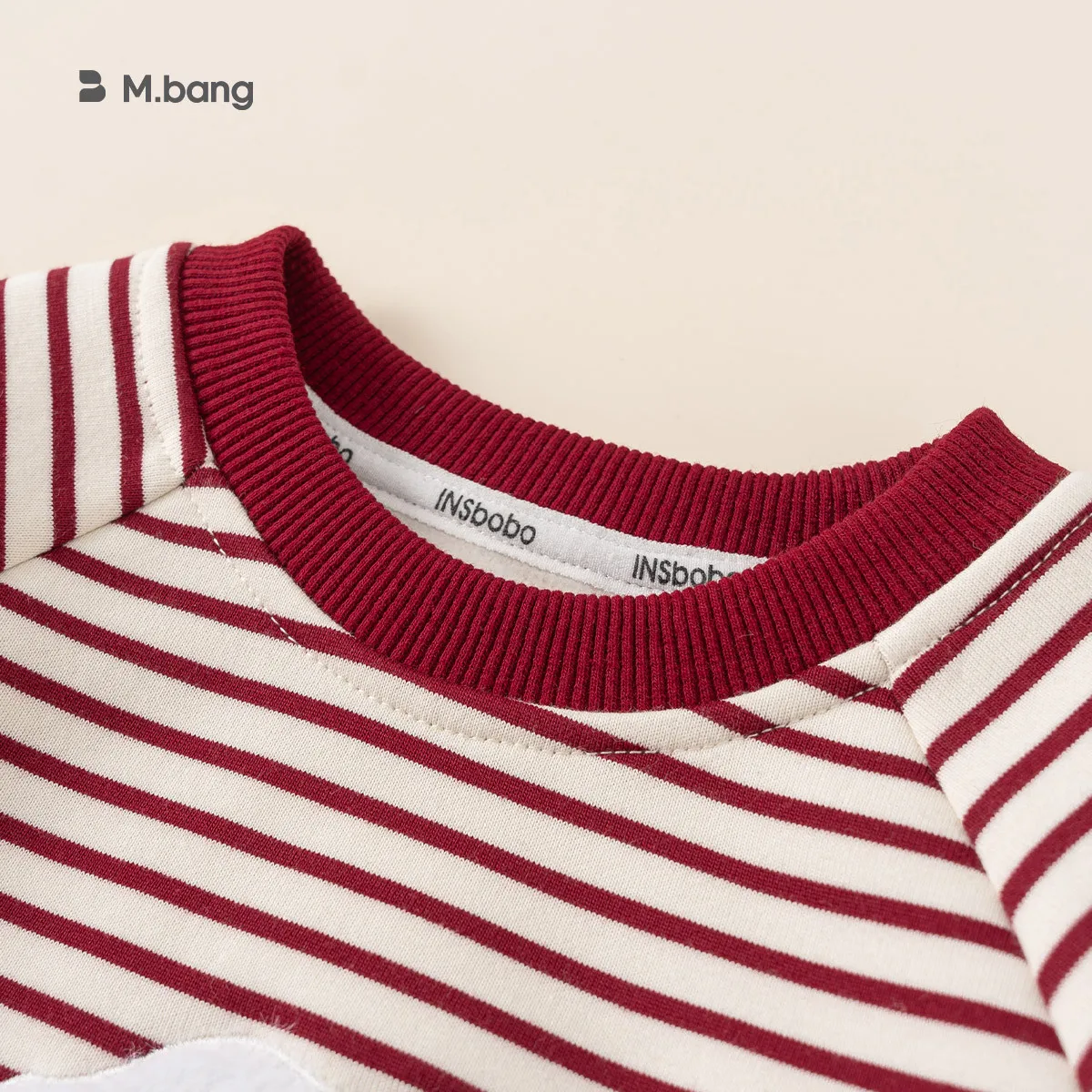 الخريف الشتاء الفتيات تي شيرت الاطفال الصوف الحراري تي شيرت طويل الأكمام شريط نمط الكلب طباعة القطن الراحة الأطفال الأعلى #4