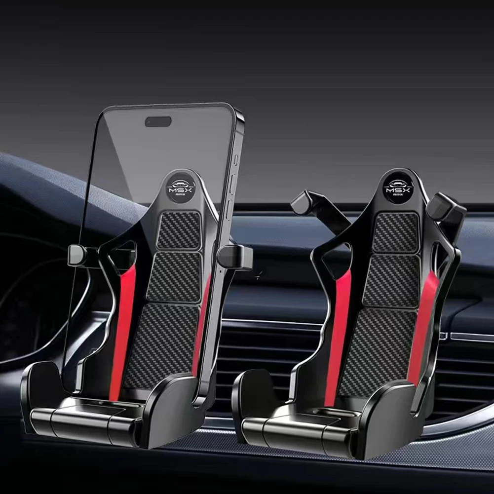 Auto-Clamping Racing Seats Car Phone Holder Durable Car Navigation Rack For Trucks SUV