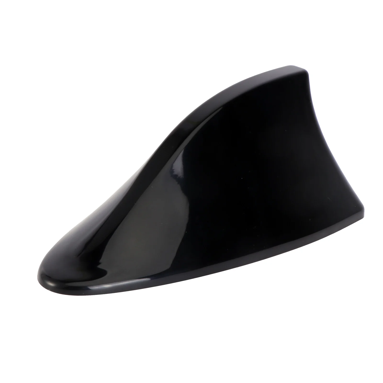 

Waterproof Universal Car Radio Antenna Shark Fin Roof Decorative Antenna with FM/ Function (Black)