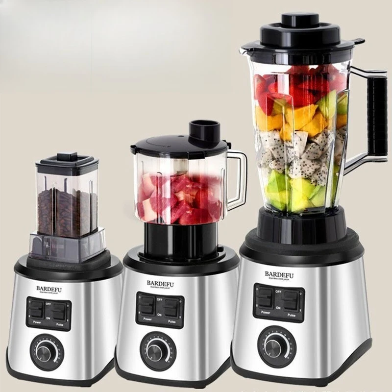 

8 in 1 Heavy Duty High Speed Stainless Steel Food Mixer Blender