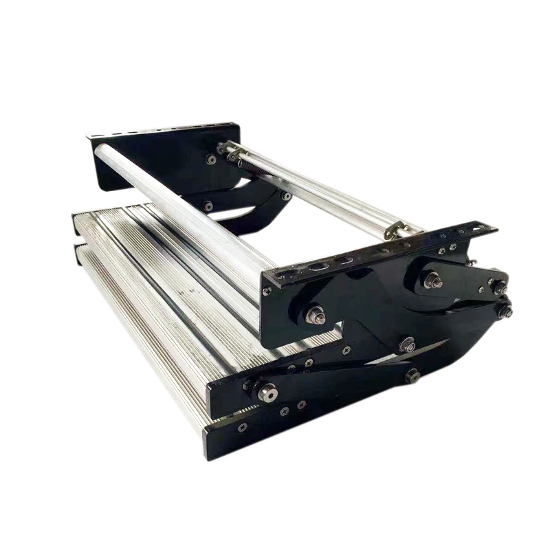 caravan Side Folding Steps for Trailer and Motorhome 2 Stages of Manual Motor Home Step