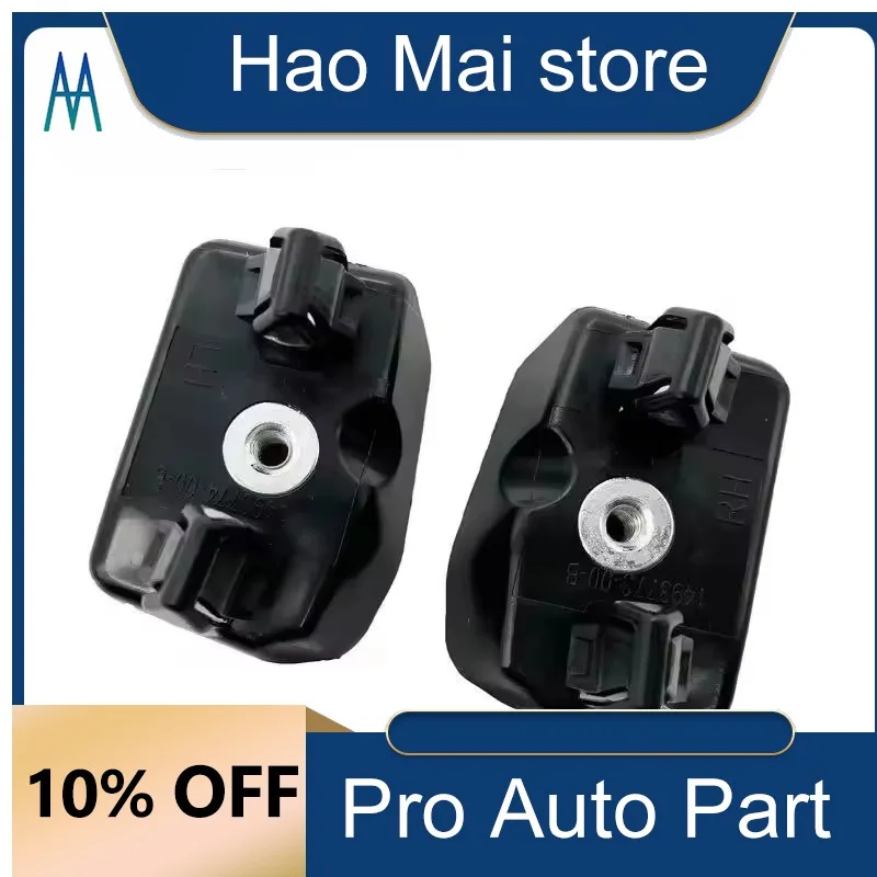 

1493773-00-B 1493772-00-B 1pair Front Bumper Fender Bracket Support Black Plastic Retainer Brackets For Tesla Model Y 20-21