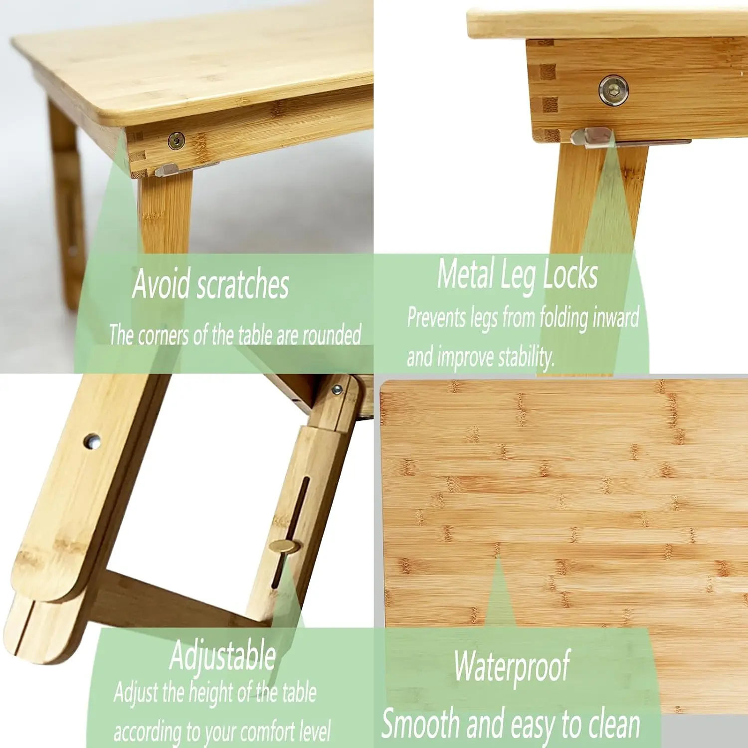 Folding Table for Living Room Small Spaces Picnic Table Ground Portable Table,Floor Desk for Adults