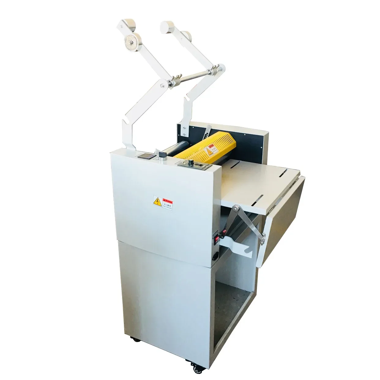 Small manual glueless laminator laminating film machine