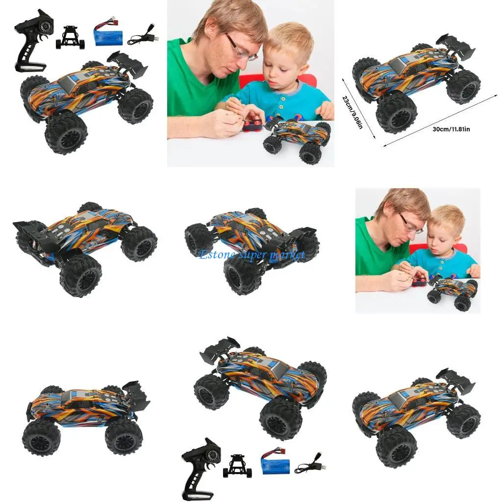 

090B Четырехколесный игрушечный автомобиль 1/16 с дистанционным управлением, модель гусеничного автомобиля для детей 5-12 лет, с