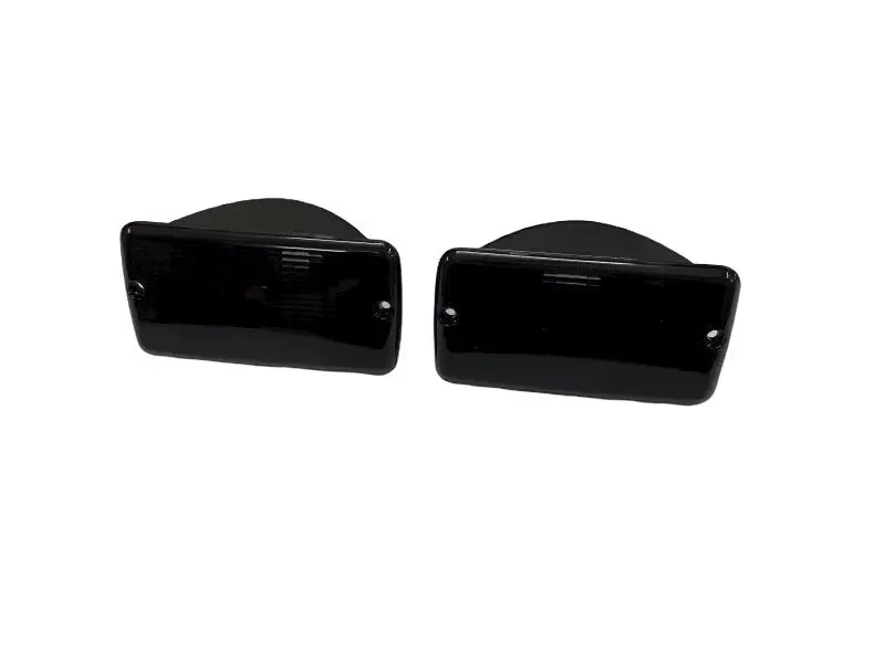 

Black Lens Front Corner Turn Signal Parking Light Housing for Jeep Wrangler TJ 1997-2006 Pair