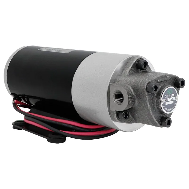 Electric oil pump 12V automobile marine stacker maintenance 46S shop special, self-priming pump, oil gear pump 24