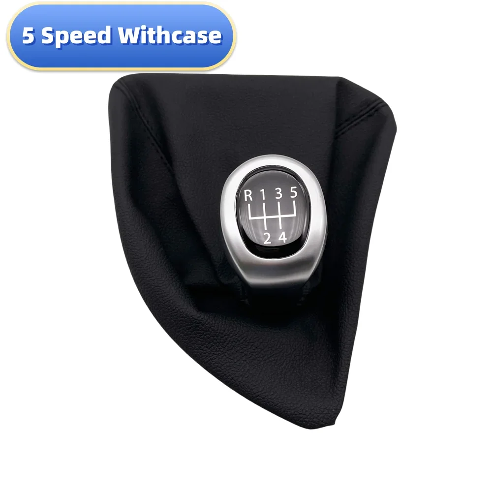 5/6 Speed Manual CAR Gear Shift Knob Lever Shifter Gaiter Boot Cover Case Collar FOR BMW 1 series E81 E82 E87 E88