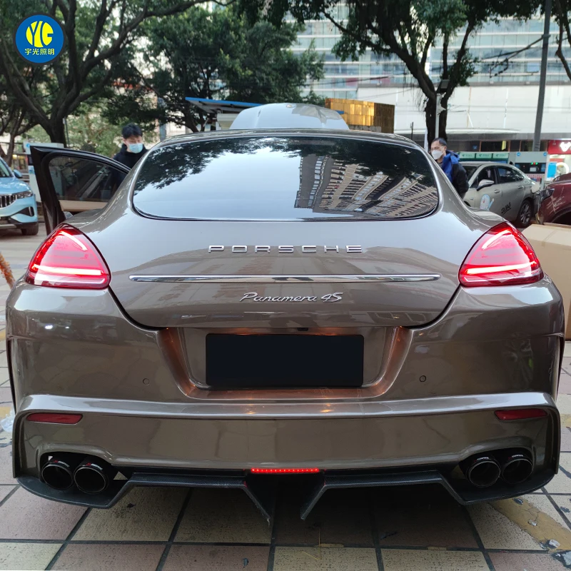 For Porsche Panamera 970 Parts 2010 2011 2012 2013  Tail Light Upgrade 2016 LED Taillights Rear Lights LED Tail Brake Stop Lamp