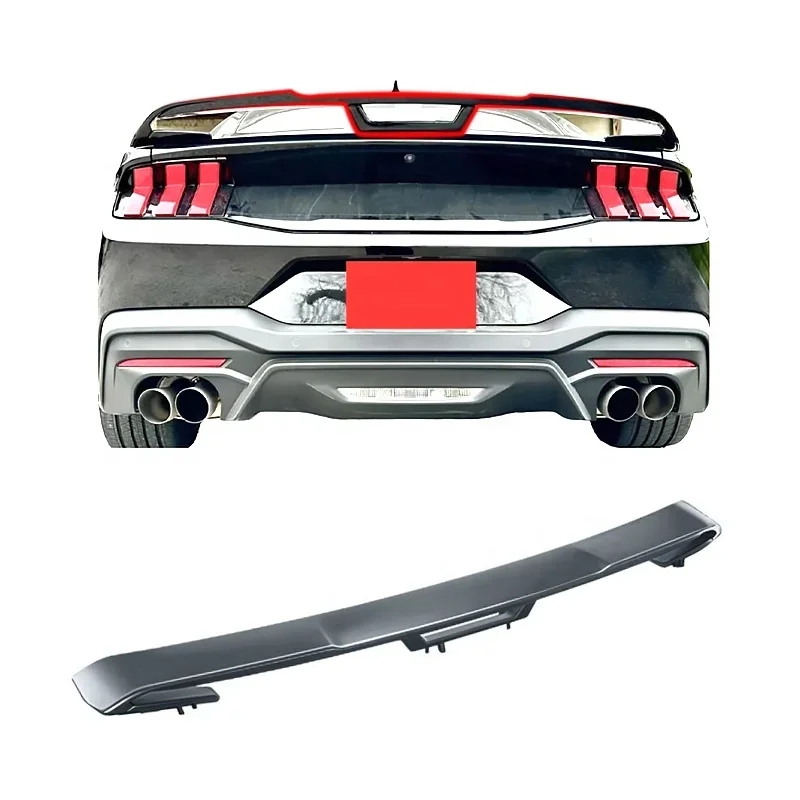 

ABS Plastic Rear Spoiler Tail Wing For Ford Mustang 2024 GT Style Car Spoiler Exterior Parts Factory Directly Sale