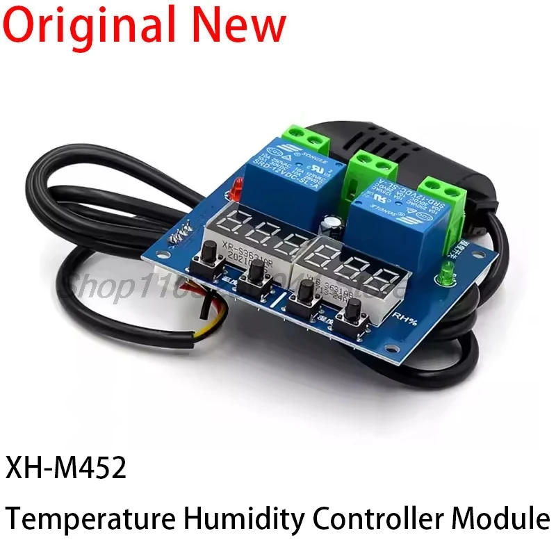 XH-M452 Temperature and Humidity Controller Module High Precision Dual Output 10A Automatic Constant Temperature