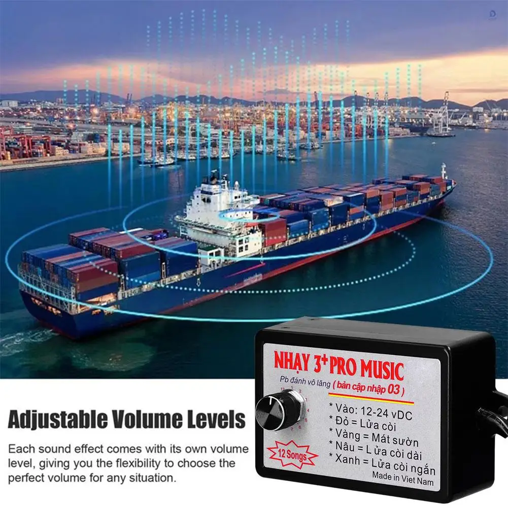 مكبر صوت إلكتروني موسيقي للمحترفين مع وحدة بوق ، تحكم في تبديل الصوت ، صوت 8 ، 12 فولت-24 فولت ، 3 Z3H9