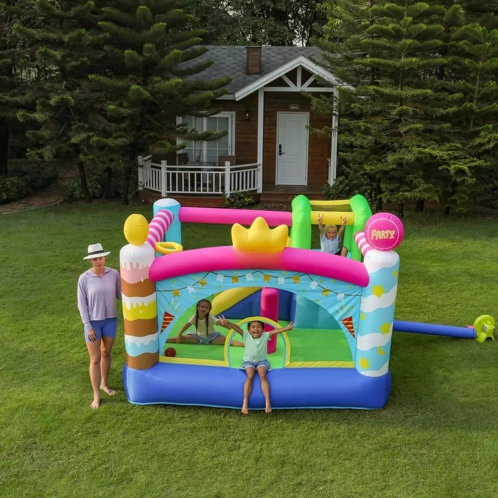 Giant Inflatable Trampoline House Offers Perfect Inflatable Fun for Kids
