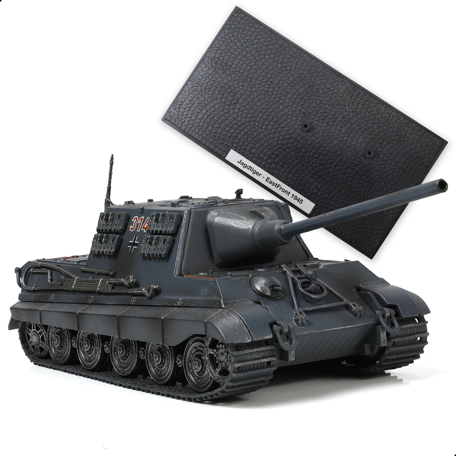 

1:72 Jagdtiger Tank Model, Gray, Diecast Military Replica, Detailed Collectible Display for Enthusiasts, Christmas Bday Gift Men