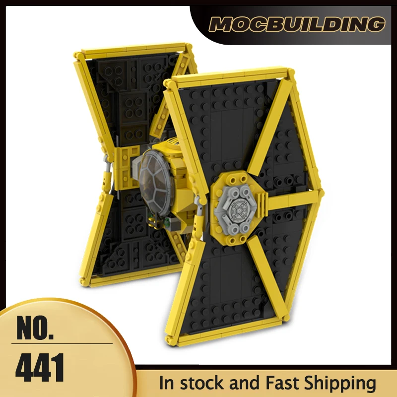 Starfighter-Modell – beliebte MOC-Bausteine zum Zusammenbauen, ideale Wahl für Halloween- und Weihnachtsgeschenke