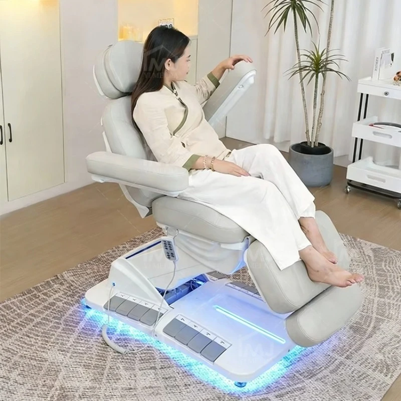 

Facial Cosmetic Spa Stretchers Treatment Waxing Chair Salon Electric Beauty Lash Bed